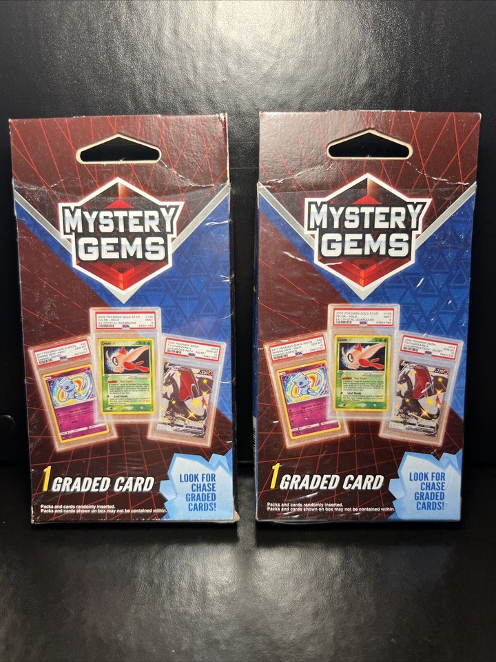 Pokémon Mystery Gems Hanger Boxes 2 Graded Card Factory Sealed eBay