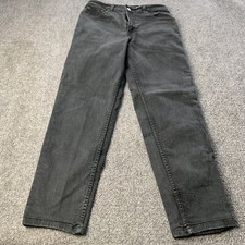 VTG Levi's 550 Relaxed Fit Tapered Leg Women  s Jeans Black Size 10 28 x 29 