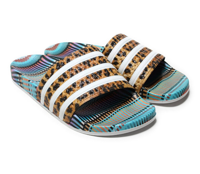 adidas x farm adilette