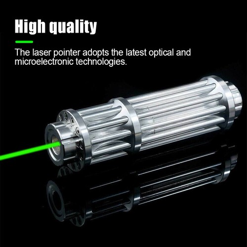 Lápiz puntero láser verde recargable USB antorcha de alta potencia luz de punto visible - Imagen 10 de 10