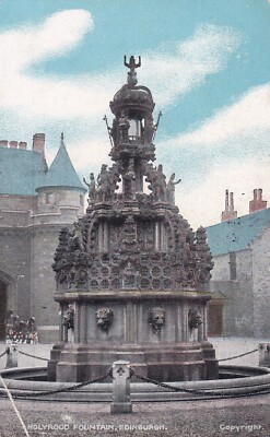 HOLYROOD BRUNNEN ~ EDINBURGH ~ UNVERSANDT