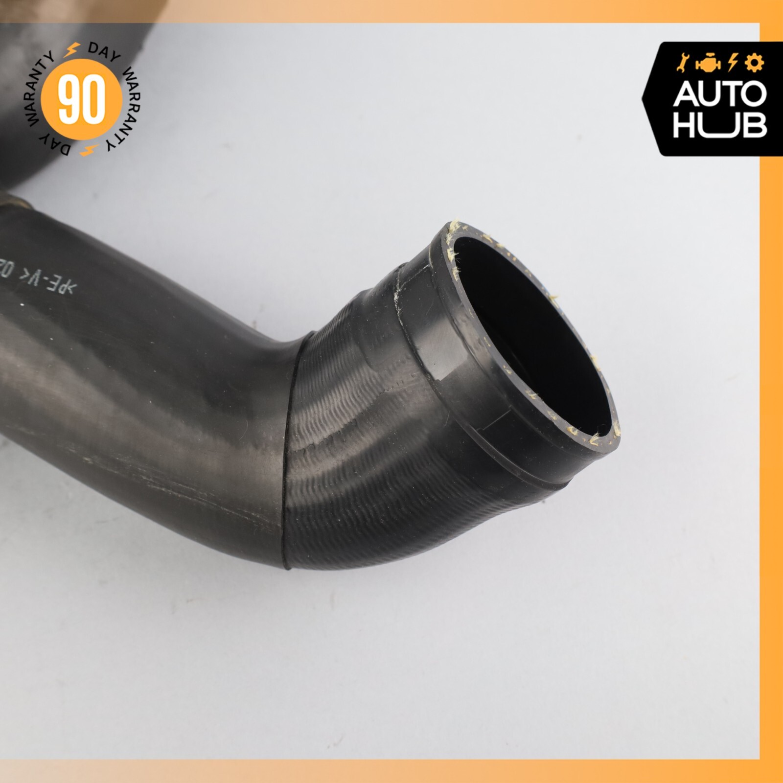 03-13 Bentley Continental GTC Left & Right Side Intercooler Upper Hose Pipe OEM