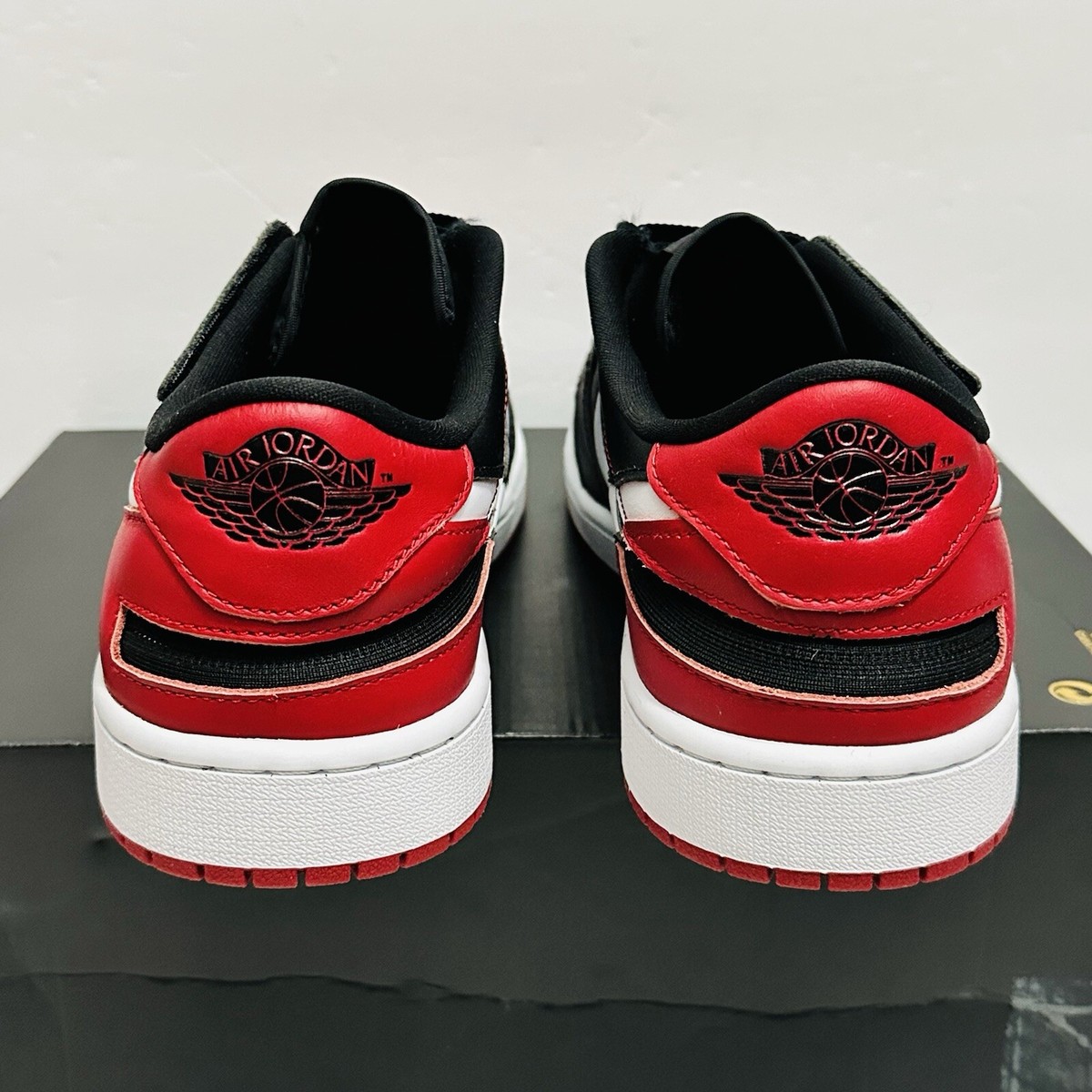 Men's Size 12 - Air Jordan 1 FlyEase Low Alternate Bred Toe