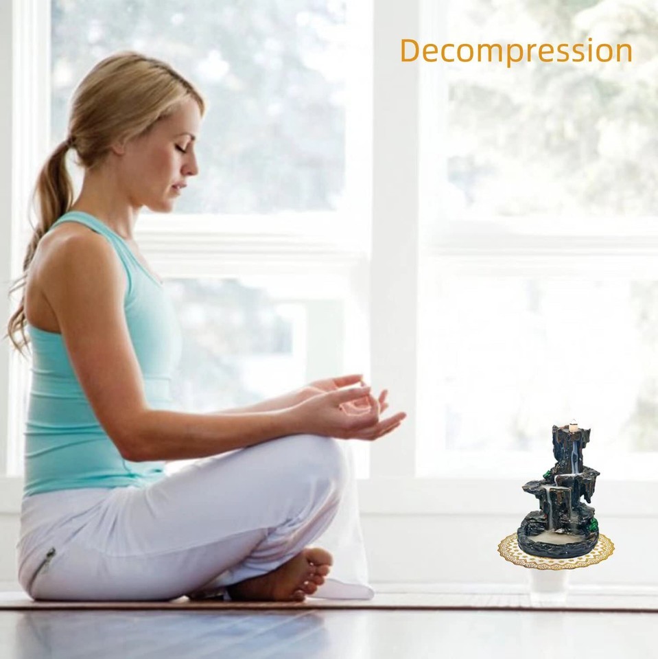 450 Pcs Backflow Incense Cones 9 Kinds Incense Cones For Waterfall