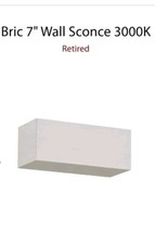 Wac Lighting 7" Wall Sconce WS-11807-BN RETIRED