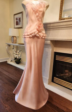 FRASCARA Special Events Mermaid Maxi SKIRT, Size 6 US Canada 