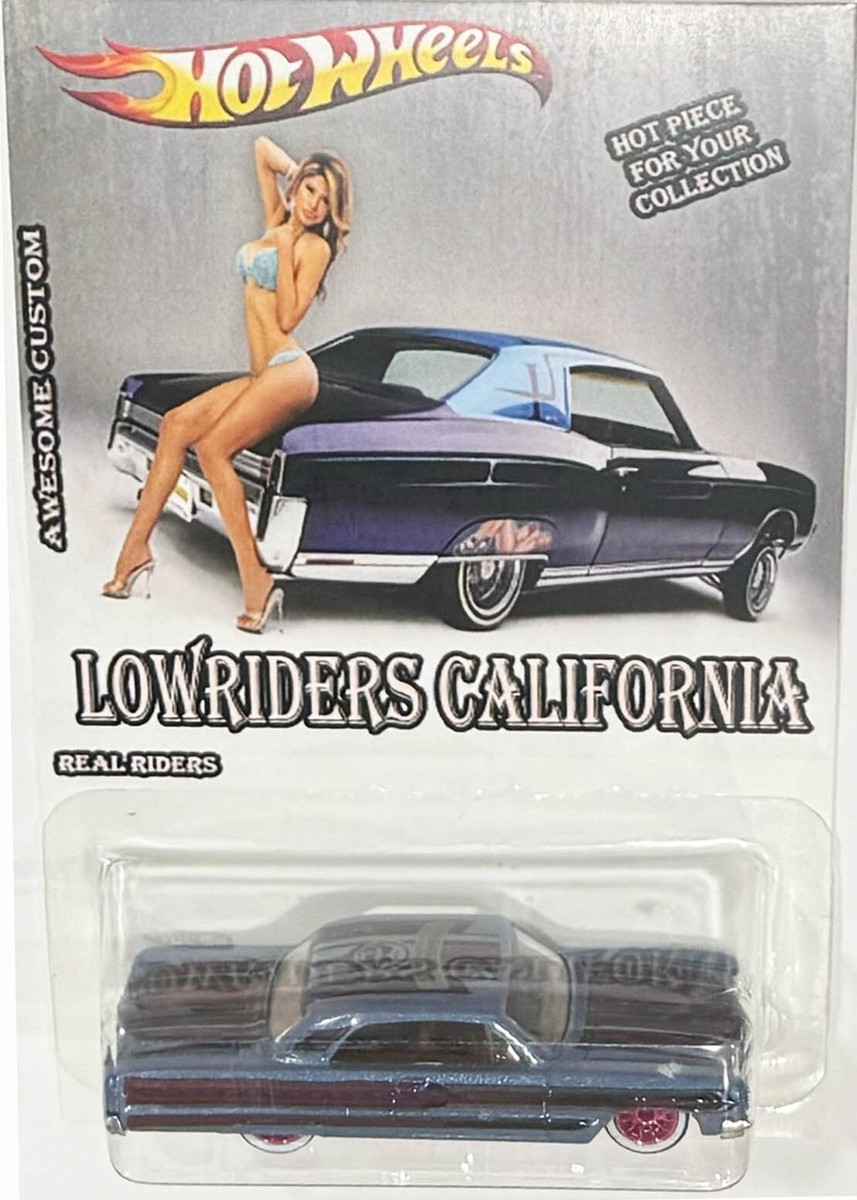 Hot Wheels Lowriders ★開封済み★ Gray '64 Chevy Impala CUSTOM Hot Wheels Lowriders California