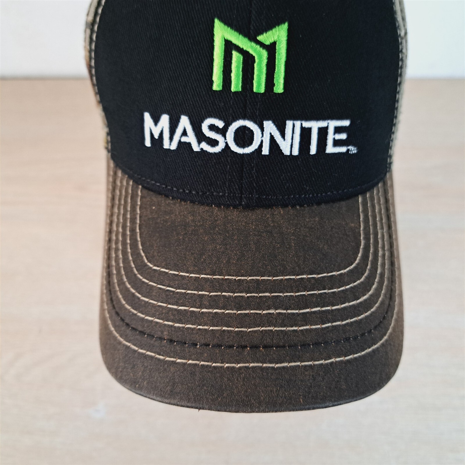 MASONITE ADJUSTABLE STRAPBACK BASEBALL HAT/CAP, B… - image 9