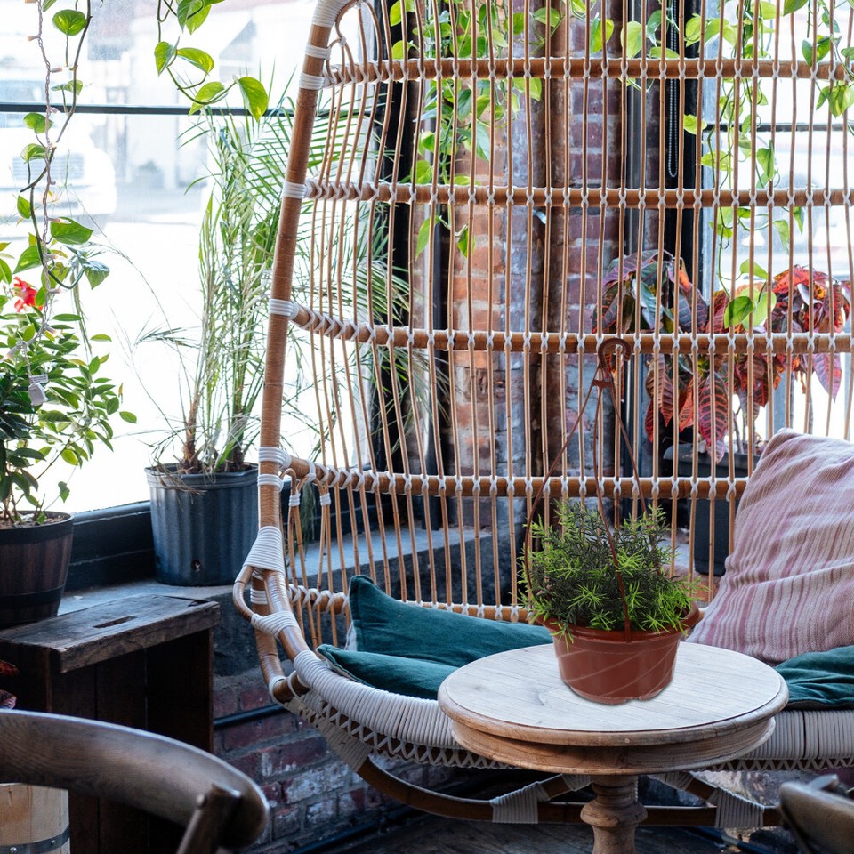 8pcs Hanging Planter Outdoor Indoor Hanging Plant Pot Flower Basket