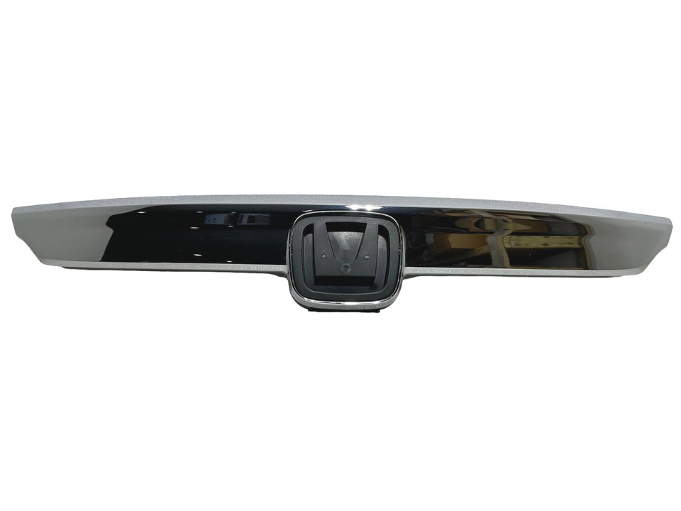 New Fits 2018-2020 Honda Accord Front Bumper Upper Grille Chrome Molding Trim