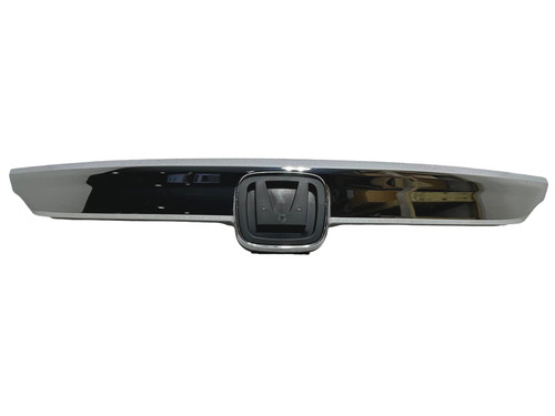 New Fits 2018-2020 Honda Accord Front Bumper Upper Grille Chrome Molding Trim