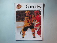 1978/79 VANCOUVER CANUCKS ATLANTA FLAMES NHL PROGRAM DAN BOUCHARD BILL CLEMENT