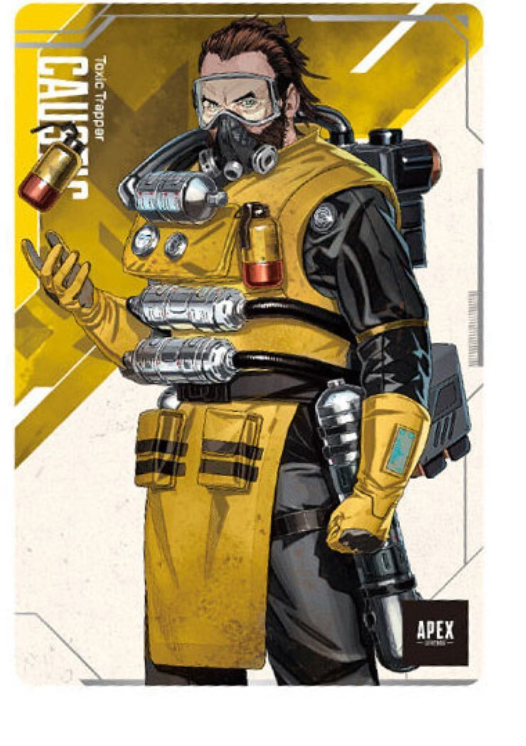 APEX LEGENDS Trading Card W#1 No.07 Coustic BANDAI Japan | eBay