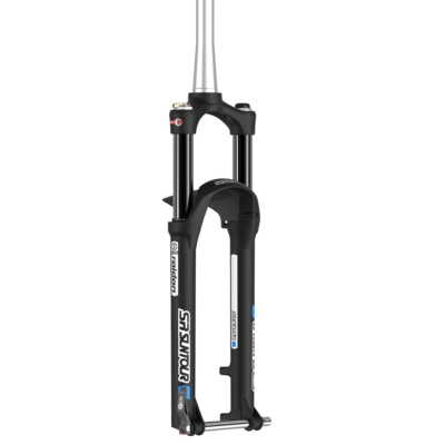Suntour SF19 Raidon 32 Boost 100 mm - Schwarz/Weiß - 27,5 Zoll