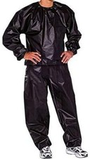Sauna Sweat Suit Fitness Slimming Weight Loss Exercise Running Boxing Gym UK
