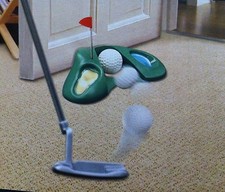 New Golf Putting Practice Door Stopper by Buxton