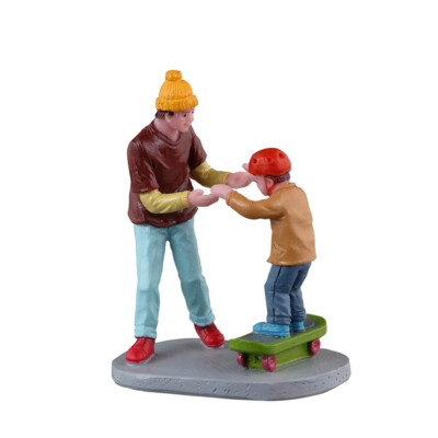 Lemax 2023 Beginner Boarder General Products #32204 New Skateboarder Helmet Dad
