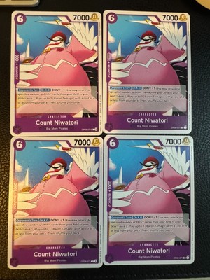 OP08-071 Count Niwatori C Two Legends One Piece X4 Playset