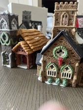 Department 56 Dickens Village Knottinghill Church & Ivy Glen Set of 2