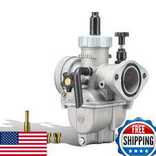 NIBBI 17mm Carburetor for 80cc-100cc Motorcycle Engine with Jets Flange Dirt Bik