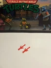 Vintage Teenage Mutant Ninja Turtles TMNT Weapon Heavy Metal Raph Red Sai Pair