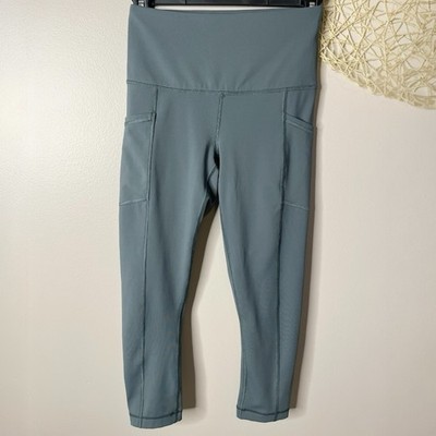 90 Degree by Reflex Interlink High Rise Capri Pocket Leggings - XS