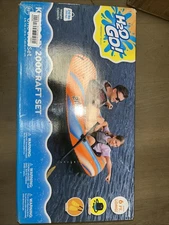 H2OGO! Kondor 2000 Raft, 1 Child & 1 Adult, 6’1" x 38", Inflatable