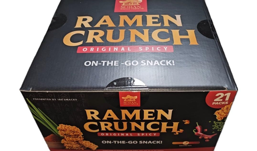 Soban Ramen Crunch Original Spicy, On-The-Go Snack - 20 Packs. - Picture 7 of 11