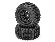Jconcepts Magma - Pre-Mounted on JC #3450B Wheels, Fits Traxxas 4088-39912