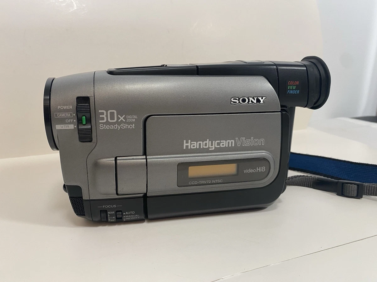 Las mejores ofertas en Videocámaras Sony Handycam Vision Negro Hi8