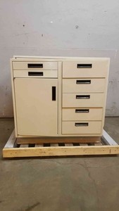 3' Recessed White Mixed Casework (SKU: 108365)