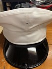 Bernard Cap Co Marine Corps Sz 7.5 Enlisted Blues Dress White Cover Hat — photo 4
