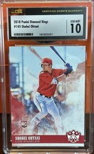 2018 Panini Diamond Kings SP Shohei Ohtani #145 CSG 10 Gem Mint Rookie RC