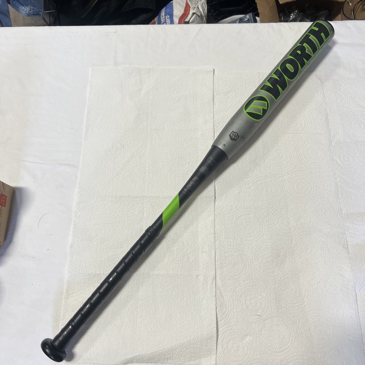 Batte De Softball Worth Resmondo Mutant SBMR54 - 34 Pouces, 26 Oz, Charge Finale - Adulte