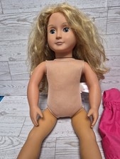 OG Our generation Doll Blonde Hair Blue Eyes 18  