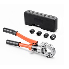 Uimoso Kit di pinza crimpatrice idraulica per tubi in alluminio e plastica PEX