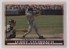 1998 Topps Chrome Refractor Terry Steinbach #230 7v7
