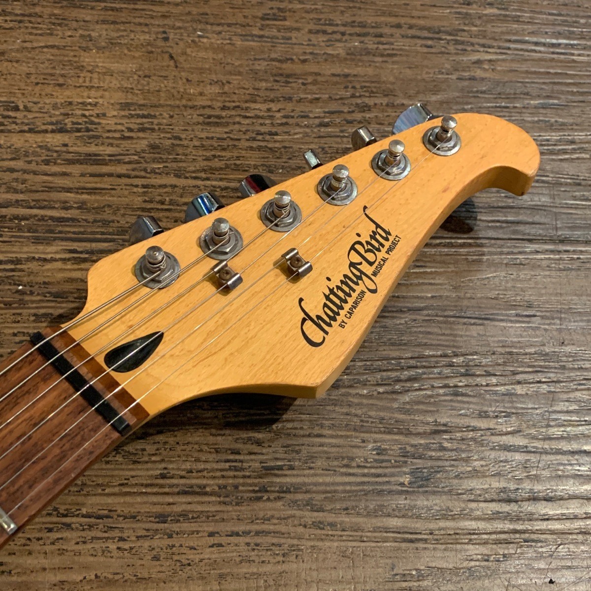 Chatting Bird Caparison Electric Guitar Black 22F SSH | eBay