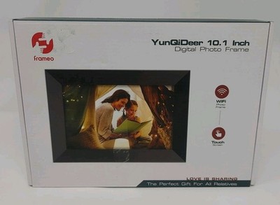 Frameo 10.1 Inch WiFi Digital Picture Frame with 1280 * 800P IPS Touch Screen HD
