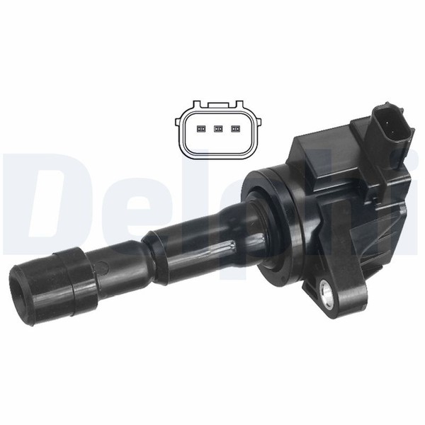1X Delphi GN10547-12B1 ZüNdspule FüR Honda-image