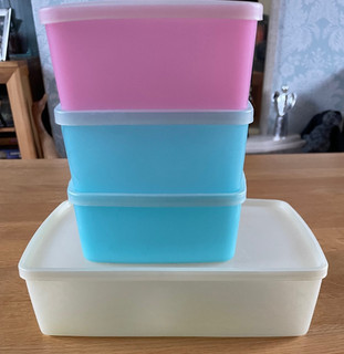 Vintage Tupperware Containers with Lids Freezer Containers/Pots/Fridge Jug