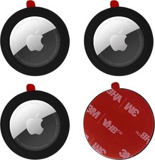 Silicone Case for Airtag with 3M Adhesive Sticker