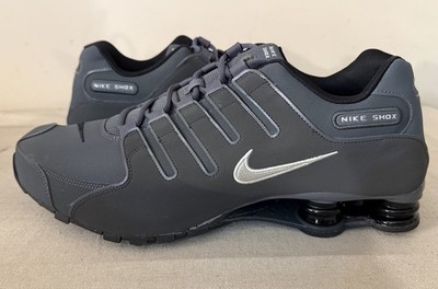 Men s Nike Shox NZ-Dark Grey/Metallic Iron Ore