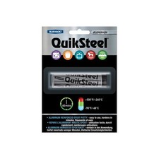 Quiksteel Aluminium Epoxy Putty - 2oz Sticks - 16402