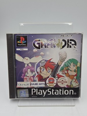 PS1 Playstation 1 Spiel Grandia mit OVP und Anleitung Multilingual 2 Discs