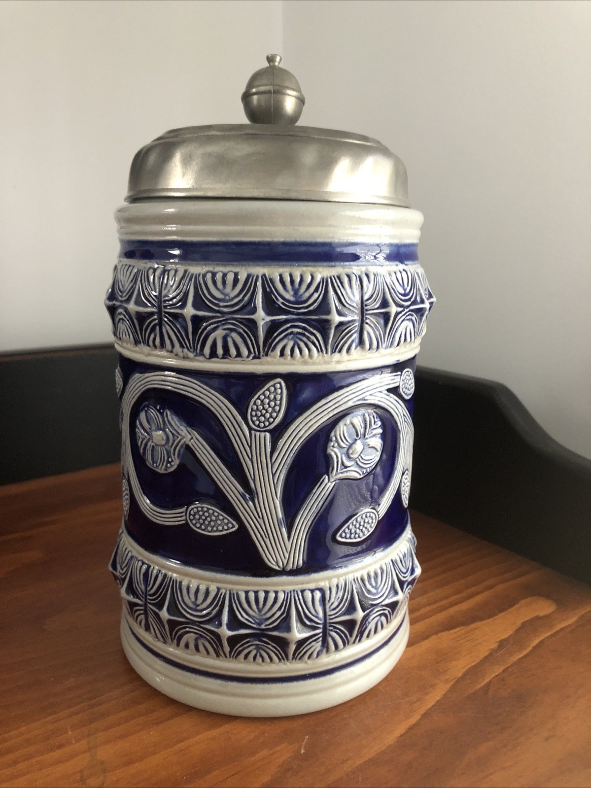 Gerz Limitat Stein Tankard 1996 Collectible Original Um 1750 Westerwald W/COA