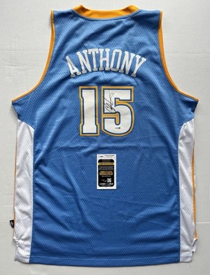 カーメロ　ANTHONY 15 ユニフォーム サイン入り NBA Carmelo Anthony Signed Denver Nuggets Jersey JSA COA #15 Melo