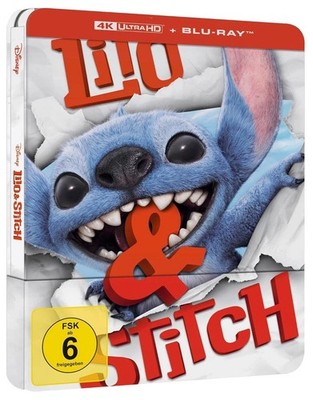 Lilo & Stitch (Live Action)   Limitiertes Steelbook   4K UHD + Blu-ray   Neu