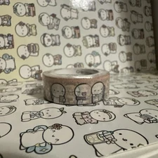 new the coffee monsterz co wonderpens collab washi tape roll fountain pen emotis