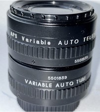 Vintage APS Auto Teleplus 2x?3x Teleconverter Variable Auto Tube Case Japan(a2)